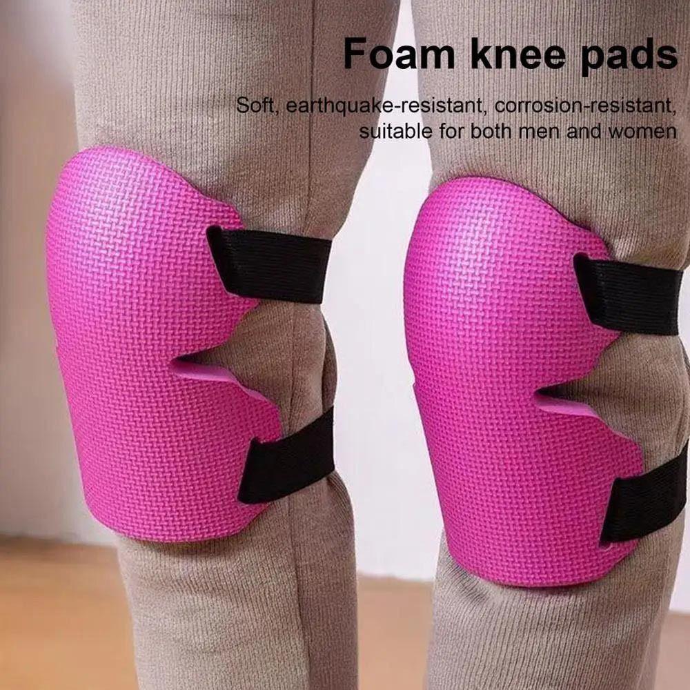 1Pair Heavy Duty Foam Knee Protectors Large Size Labor Insurance Knee Pad  Roofing Floor Work