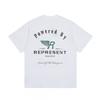 Mens Oversized Vintage Washed Cotton T-Shirt With Cartoon Animal Print Streetwear Loose Fit Short Sleeve Tee