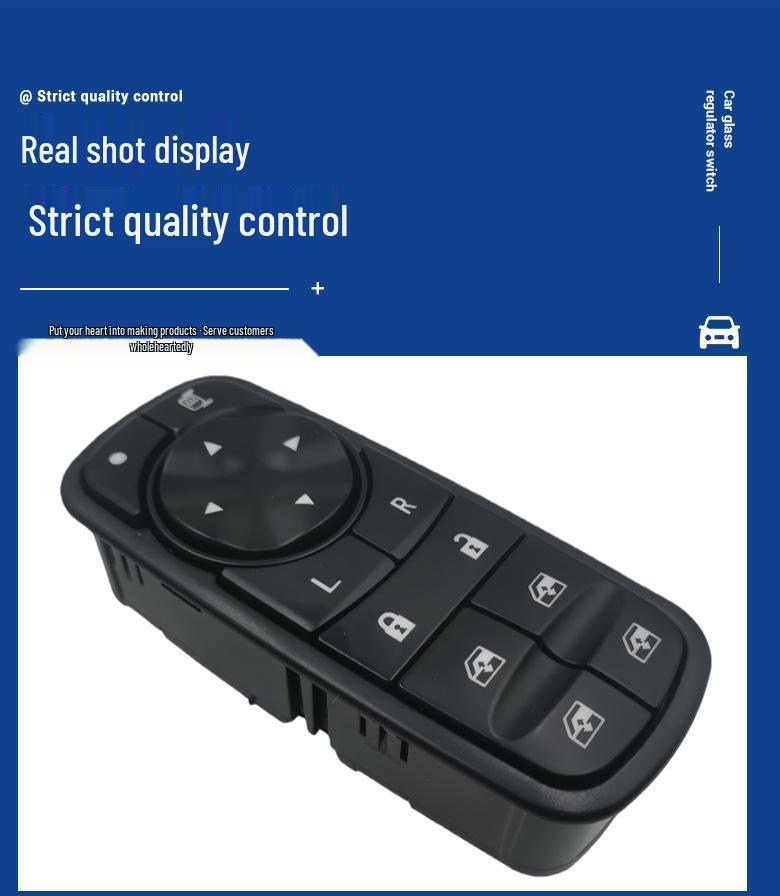 Glass Lifter Switch for Dongfeng Tianlong KL, Tianjin KR, Flagship KX Car Window