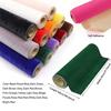 Self-Adhesive Velvet Fabric Sheets, 45x148cm Flocked Non-Woven Felt for Jewelry Box Liner, DIY Crafts, Decoration, Package - 19 Rich Colors For Choose