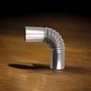 Stainless Steel Parking Heater Exhaust Pipe (60-300cm Adjustable) with Clamps, Corrosion-Resistant for Vehicle Heaters