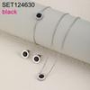 Round Crystal Stainless Steel Bracelet Coloful Moissanite Bracelet  for Gifts
