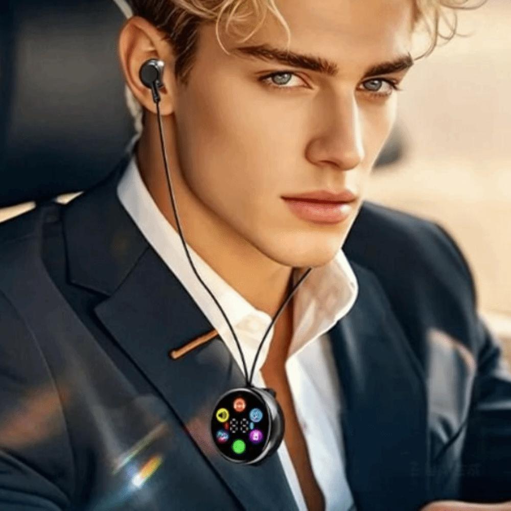 LED Display Bluetooth Earphones LED Color Screen Wireless Earphones Professional