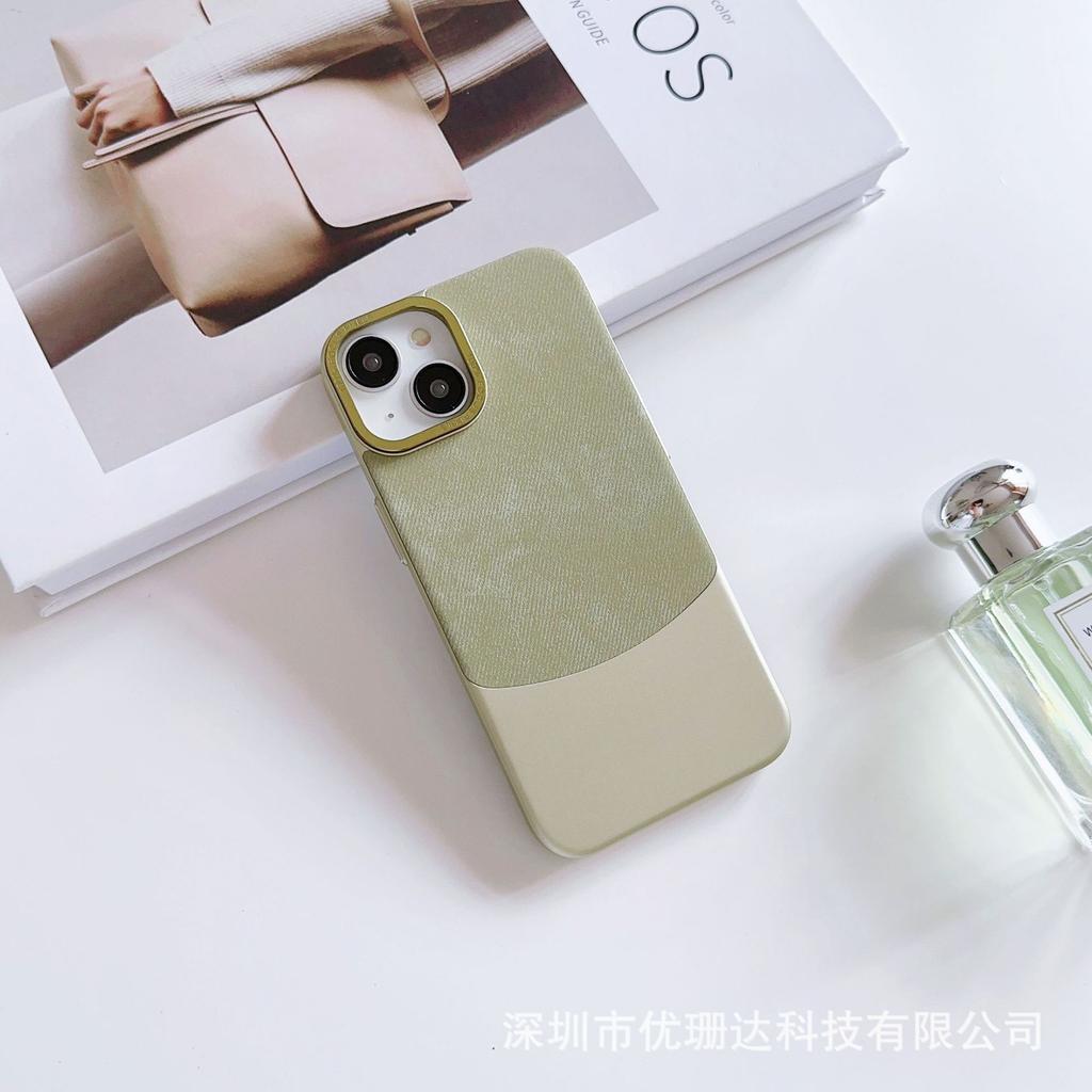 Color matching applies to iPhone11promax flannel magnetic mobile phone case Apple 11 metal lens ring anti-drop cover