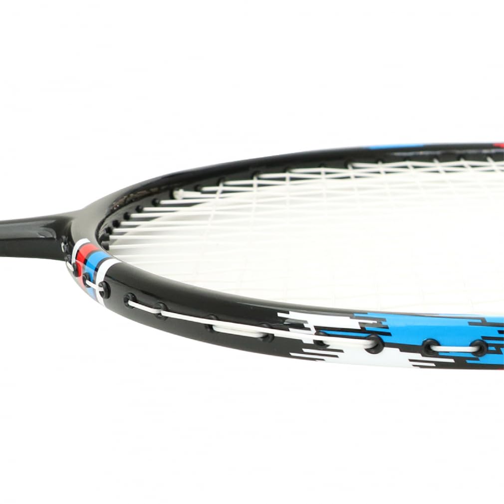 TIGORA Badmintonová vypletená raketa Karbonová raketa Modrá 4U-5T TR-2MG3060