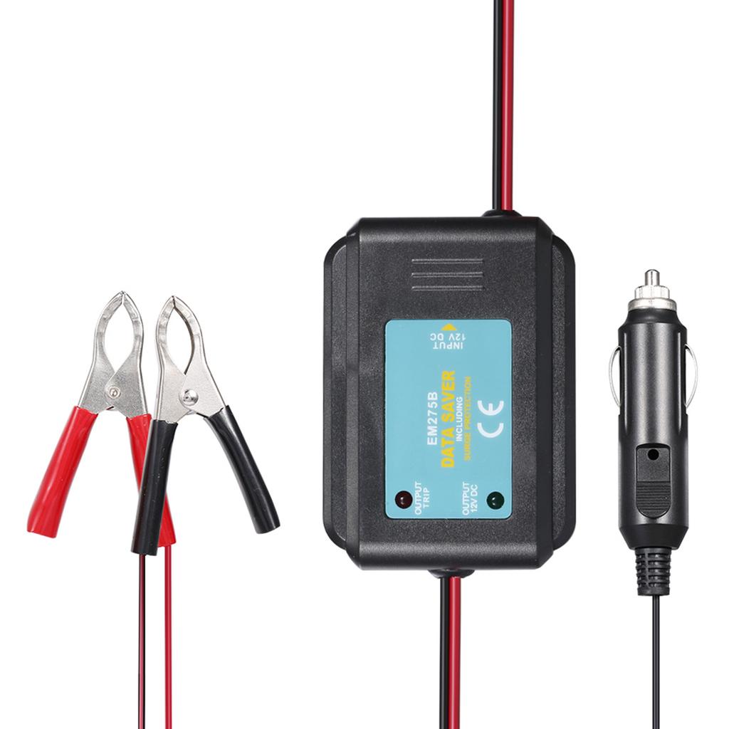 Car Memory Data Saver Automotive Emergency Power Supply Cable Battery Tester Memory Saver Connector Automotive Memory