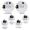 85mm Tachometer GPS Speedometer for Car Boat Multi-functional Gauges Kit with Sensor 52mm Water Temp Volt Oil Press Fuel Meter