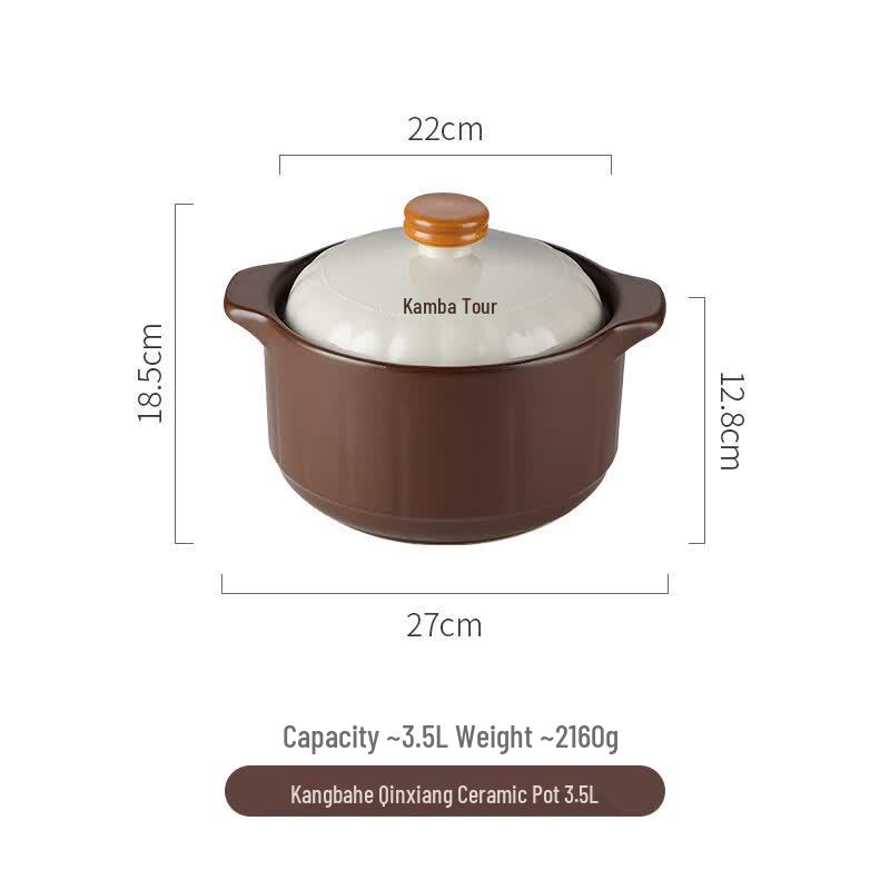 Kambach Ceramic Stew & Soup Pot