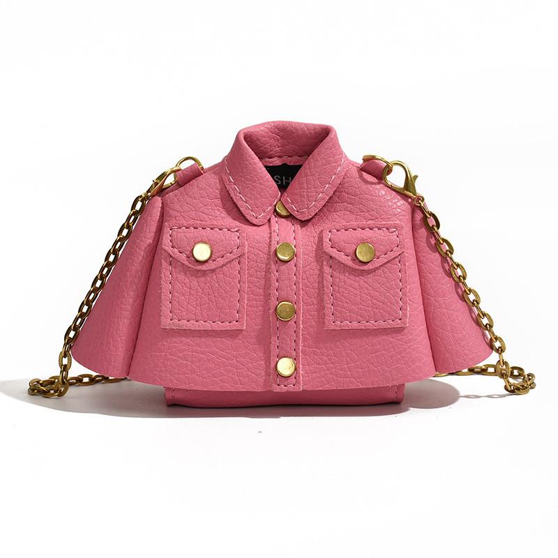 

Trendy Mini Children s Shoulder Bag In Cute Cartoon Design For Boys And Girls With Breathable Pu Material маджента