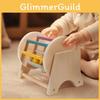 Toddler Play Wooden Drum Educational Features Cognitive Growth Hand Eye Skills