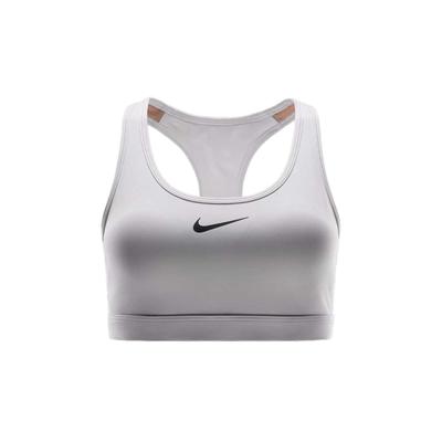 Swoosh Medium Support Skin-Friendly Fashion Soft Solid Color Sports Bra Women Underwear White DX6821-701