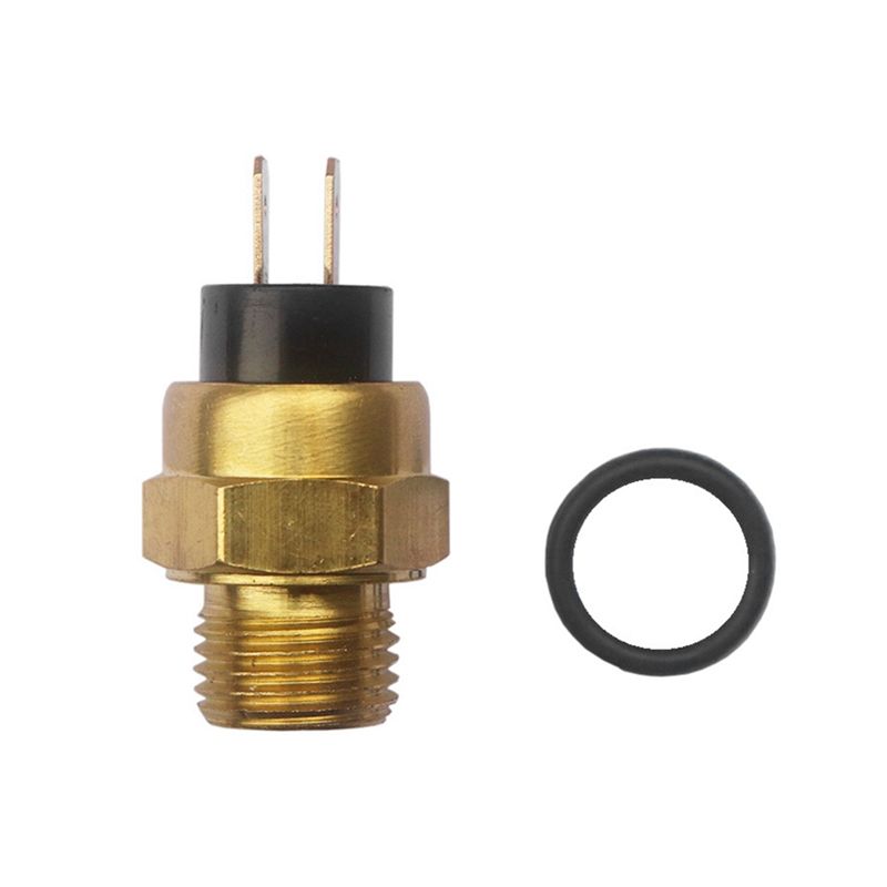 X95-Motorcycle Radiator Fan Temperature Switch Water Temperature Sensor Gold M16 1.5