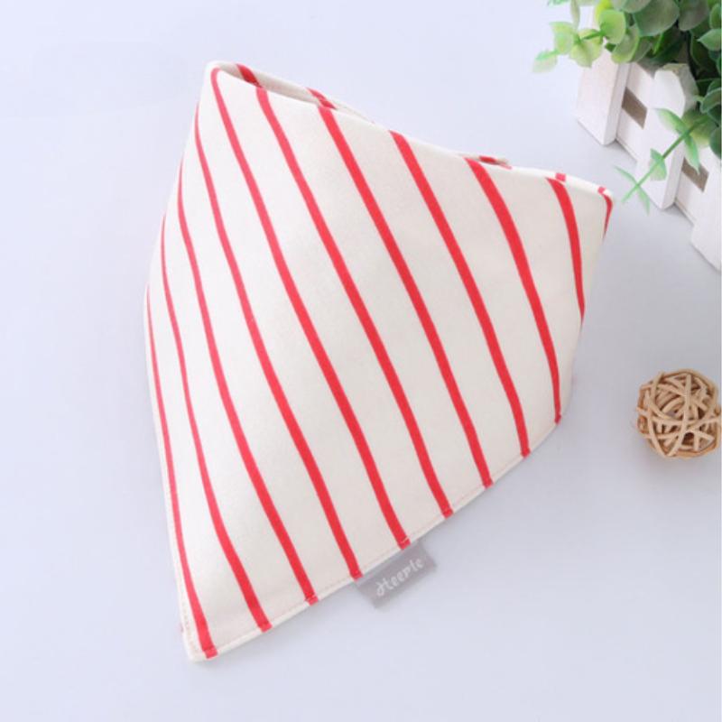 Baby Bibs Triangle Double Cotton Bibs Cartoon Print Saliva Towel Baby Boys Girls Feeding Apron Cotton Bandana Bibs Burp Cloths