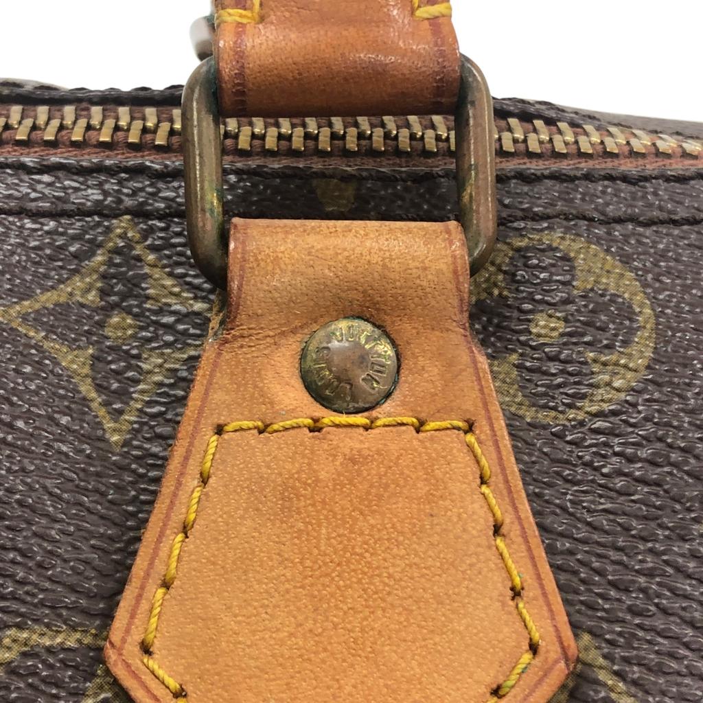 Used Louis Vuitton Monogram Speedy 30 M41526 Boston Bag Authentic 1211