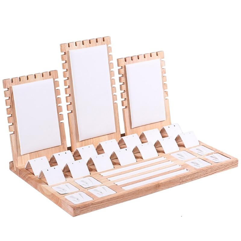 Minimalist Jewelry Tray Organizer Durable Earrings Necklaces Bracelets Holder Multi Layered Accessories Display Shelf
