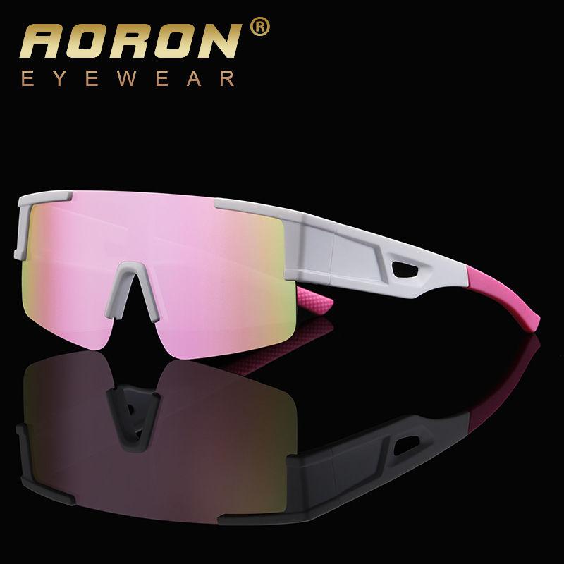 AORON Cycling Sunglasses Outdoor Fashion Polarized Sunglasses for Men Women Fishing Driving Skiing Glasses