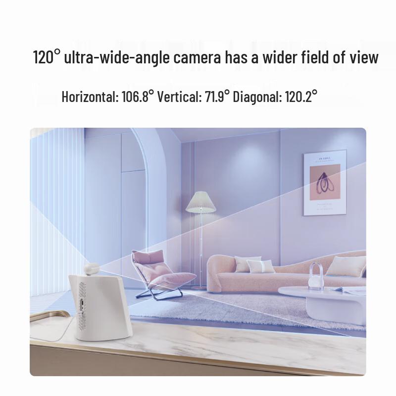 Xiaodu Smart Screen 10M AI Speaker with Pan-Tilt Camera (CN version)