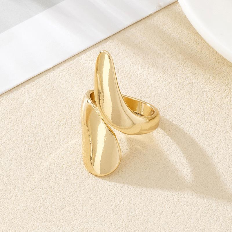 Verstellbarer offener Ring für Damen - Schlanker Ring, Minimalistisches schickes Design, Perfektes Geschenk für den Date-Abend, Modeaccessoire