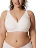 Plus Size Seamless Leopard Print Invisible Bra with Soft Support