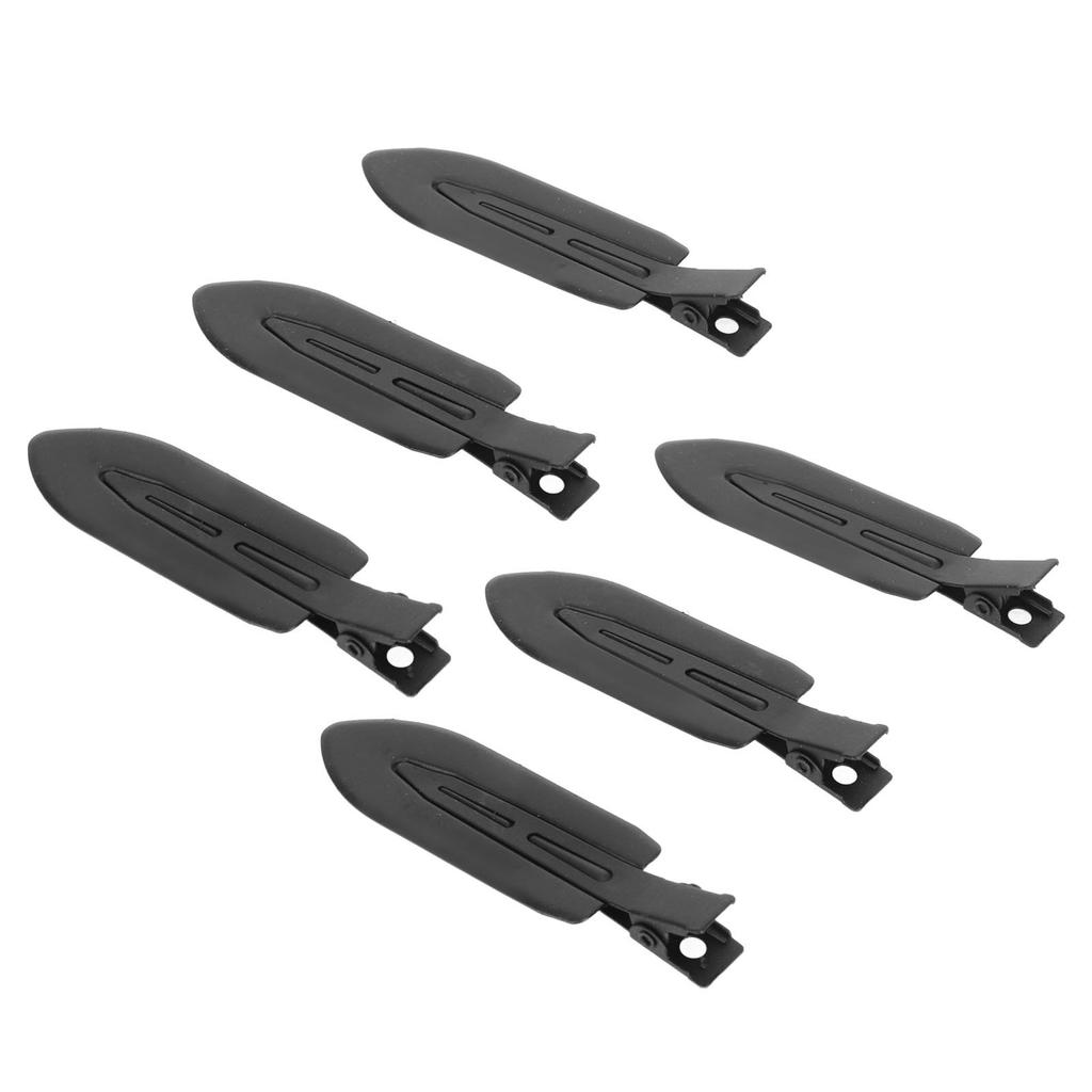 21 stuks Kapsel Make-up Haarclip Vrouwen Thuis Salon Zwarte Bladvormige Haarspelden voor Kapsel Pony