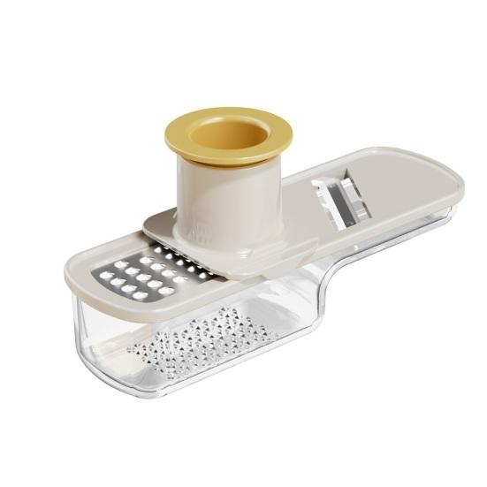 

3-in-1 Garlic Ginger Grinder Potato Slicer Multi-Functional Kitchen Chopper Tool for Garlic Puree Ginger Paste And Vegetable