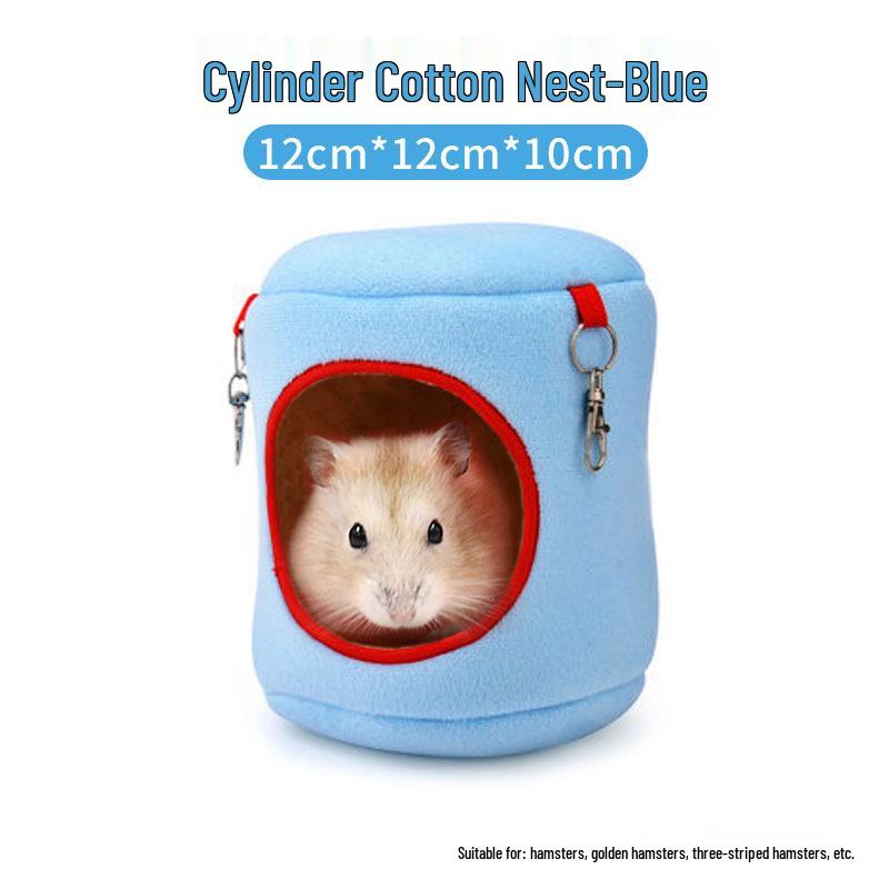 Winter Warm Cotton Nest for Small Pets: Hamsters, Chinchillas, Hedgehogs, Squirrels & Rabbits