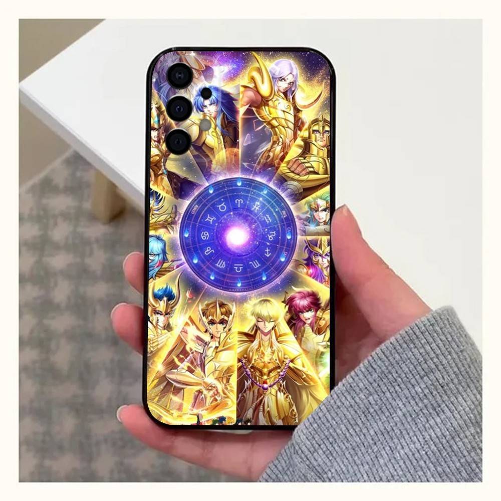 S-Saint S-Seiya Phone Case For Samsung Galaxy A20,A21s,A22,A31,A32,A52,A53,A72,73,A80,A91 Soft Black Cover