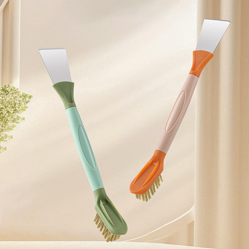 Multifunctional Double-headed Kitchen  Brush, Non Stick Pot Cleaning Dishwashing Sink Brush