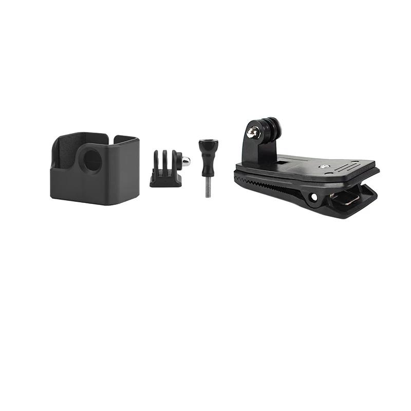 4-in-1 Action-Gimbal Rucksack-Clip Kit Adapter Rand-Erweiterungsclip Rotationshalter für DJI Osmo Pocket 3 Kamera Zubehör