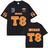 Singer Tate Mcrae T8 Graphic T Shirts Men Women Fashion Vintage Trend T-shirt Summer Male Casual Oversized Crewneck Short Sleeve