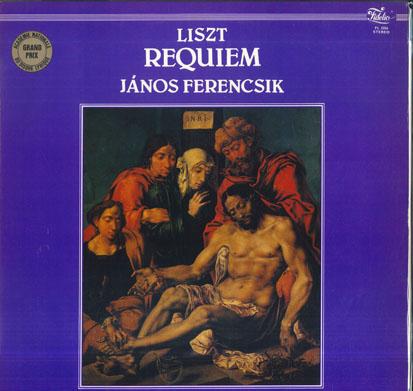 

LP Record JANOS FERENCSIK MALE CHORUS OF THE Liszt Requiem FL3356 FIDELIO Hungary Classical Used