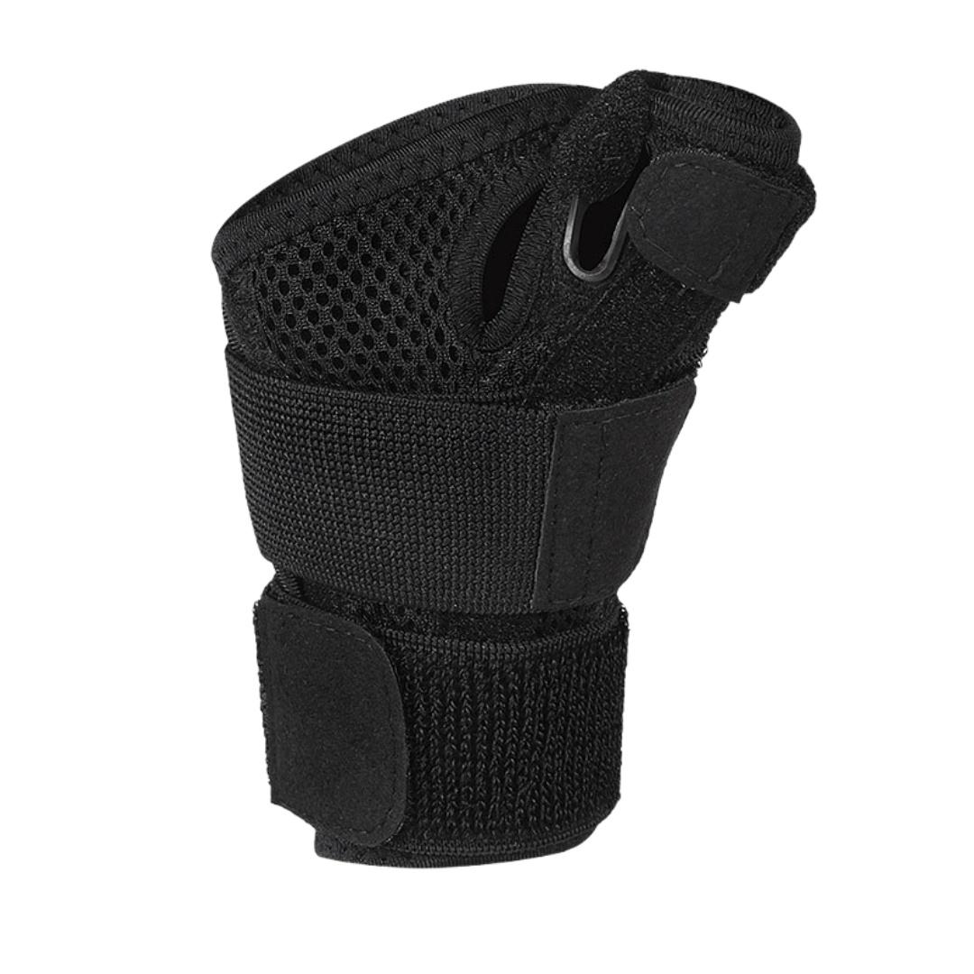 

Adjustable Double Support Wrist Brace With Binding Strap Compression Wrist Strap Thumb Splint Wrist Joint Fixation Protector One Size Fits All