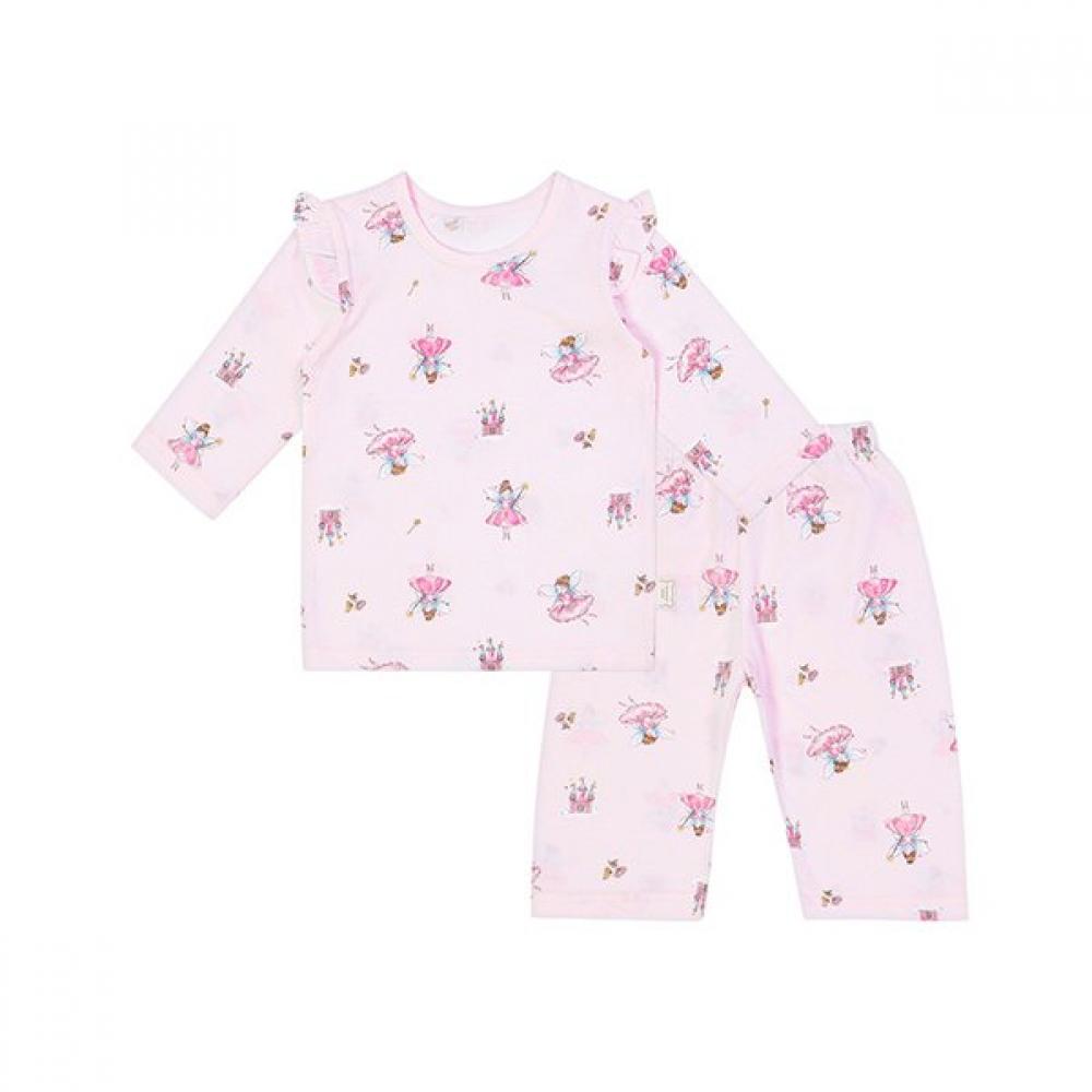 Organicmom Kids Spring Long Sleeve Underwear Mlsp7k06 Pink/100