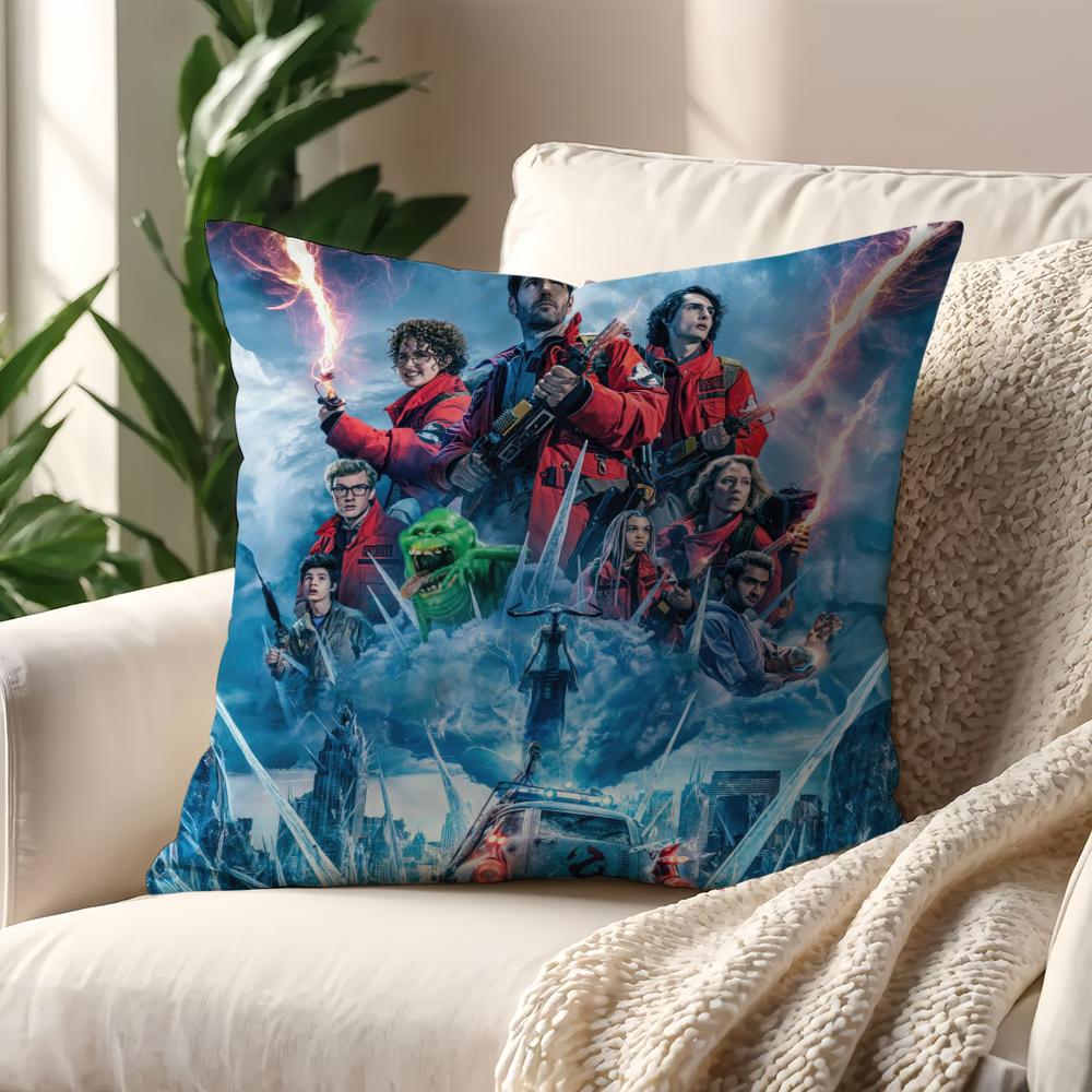 Film G-Ghostbusters F-Frozen-Empire cushion cover Pillow Case Pillowcase Soft Skin Friendly & Comfortable with a Hidden Zipper
