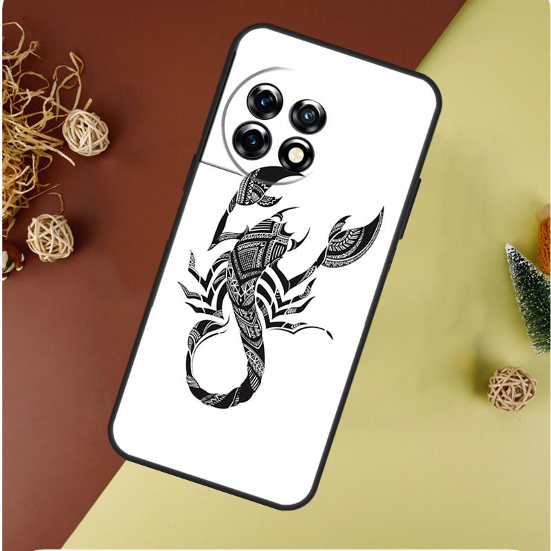 Scorpion For OnePlus Nord CE 4 3 2 Lite N20 N30 9 10 Pro 8T 9RT 10T 10R 13R 12R 11 12 13 Phone Case