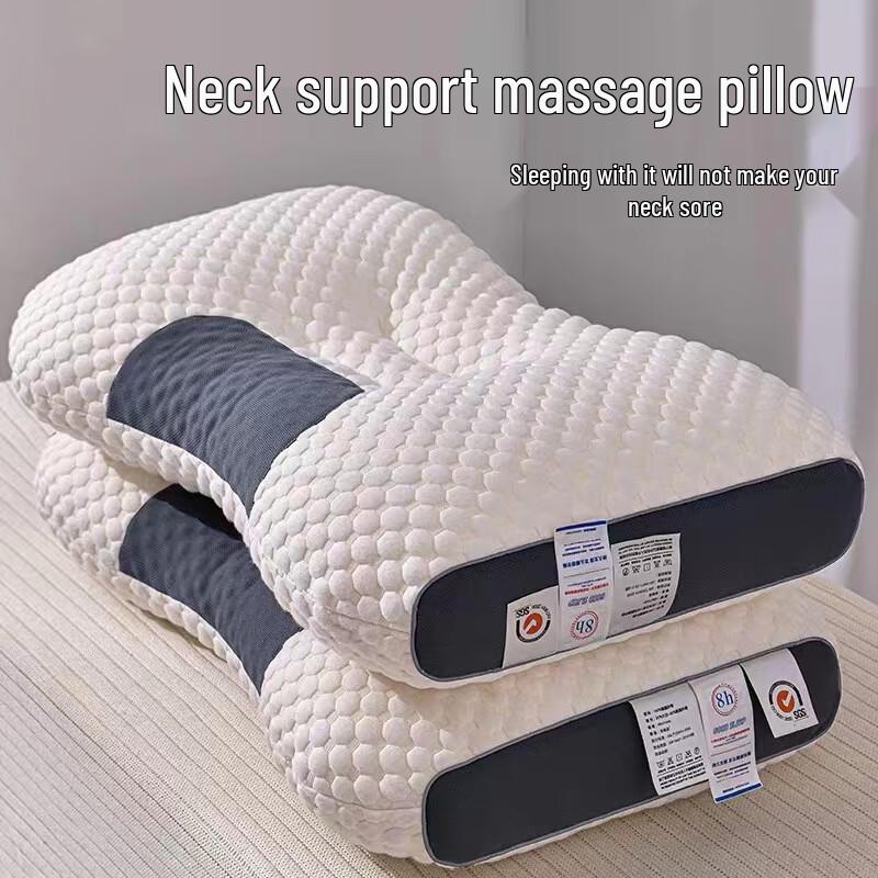 

Home SPA Zoned Neck Support Pillow Set