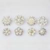 10Pcs Korean Ladylike Pearl Rhinestones Buttons Suit Knitted Sweater Cardigan Craft Button Women's Clothing Sewing Accessories