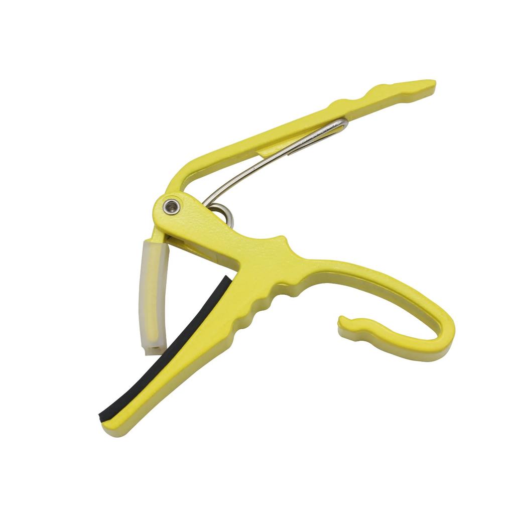 Guitar Capo Aluminum Alloy Quick Adjustment Duty Clamp Universal Folk Acoustic Electric Guitar Clip Squeeze Guitar Accessories