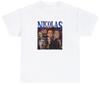Nicolas Cage 90's Bootleg Rap Unisex T-Shirt Funny Nick Nic Cage Parody Gift Y2K Tee