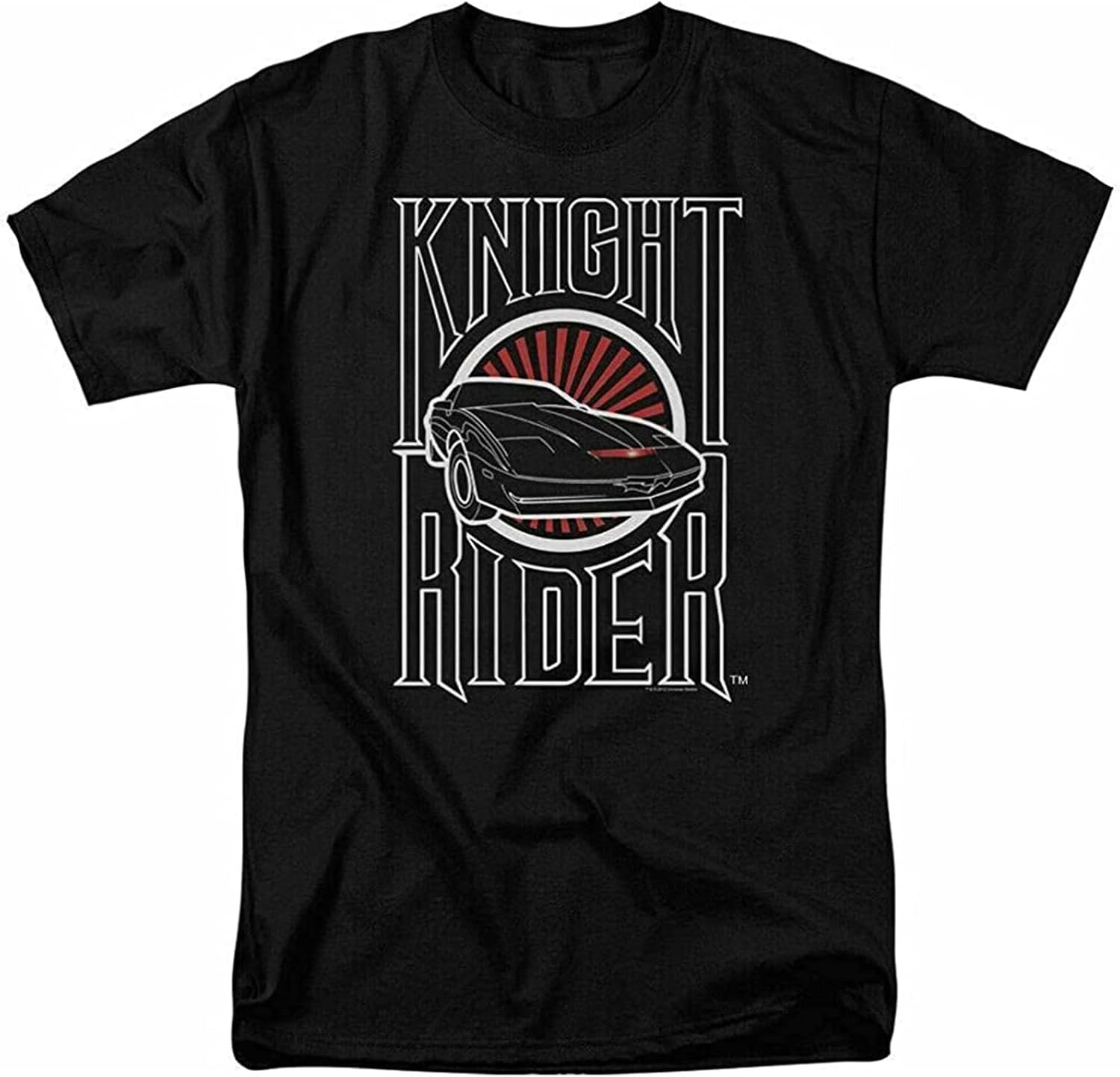 Knight Rider Logo T Shirt Mens Tv Show 4XL