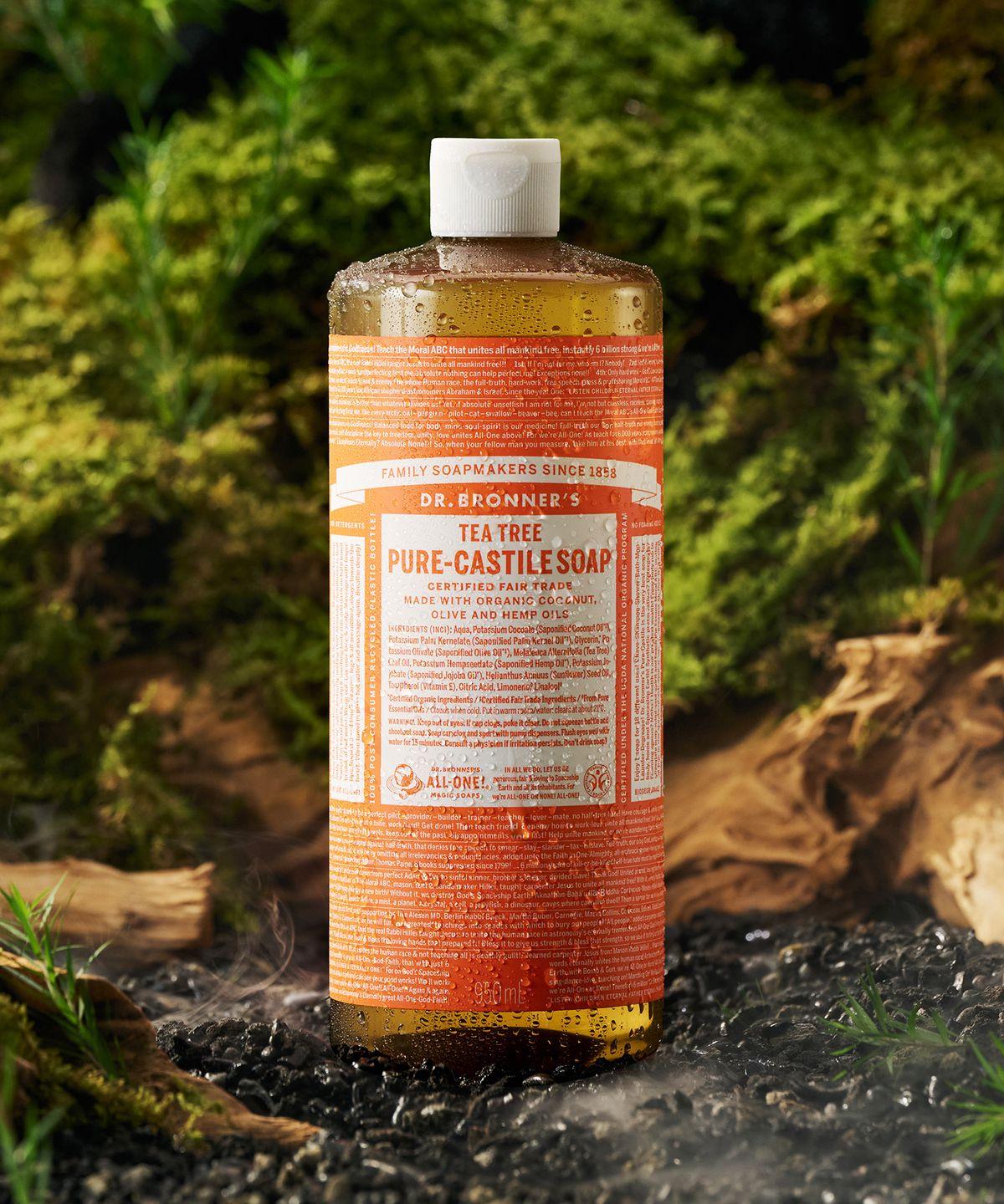 [Face & Body Cleanser] Tea Tree Pure Castile Soap 950ml