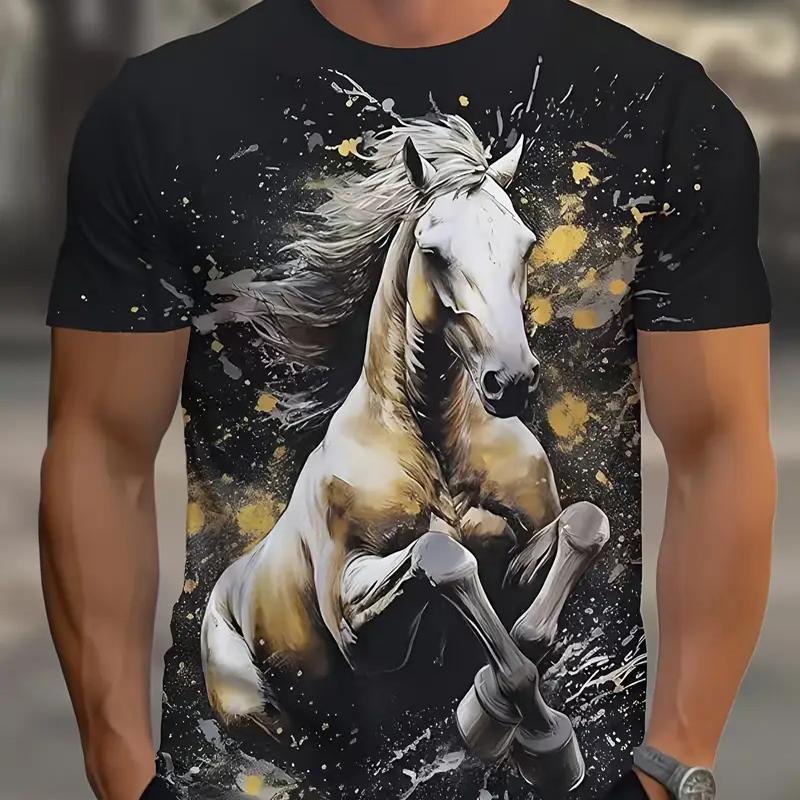 

Новая летняя мужская модная футболка с принтом дракона для мужчин 8XL золотой