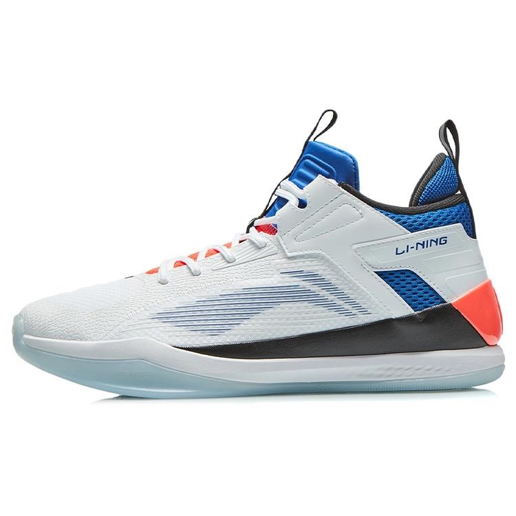 Li-Ning Storm  White Blue Orange  Men s ABAR115-2 EU 43⅔