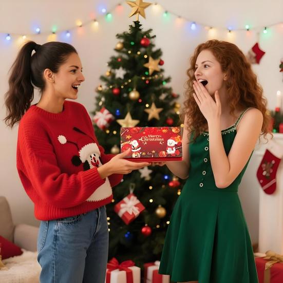 Christmas Surprise Money Holder with Envelopes Cash Gift Card Holder with