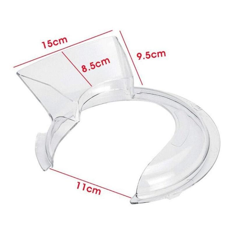 Blender Pouring Shield Mixer Pouring Shield Transparent Plastic Stirrer Cover For Kitchen Tools