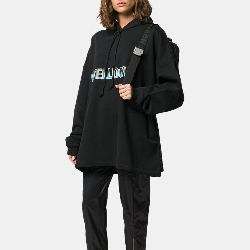 WE11DONE Sweatshirt Unisex Black WD-TP5-19-500-BK
