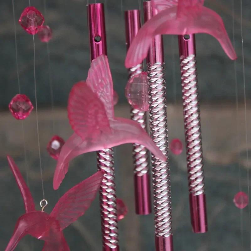 Modne i kreatywne małe rękodzieło Nowe ręcznie robione dzwonki wietrzne Dzwonki wietrzne z akrylu Dzwonki wietrzne butikowe Dekoracja pokoju