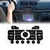 1 Conjunto de Adesivos para Carro Para Reparar os Botões do Seu Para 3008 Para 308 Para C5 Para C3 Rádio Navegador Decalques Interiores