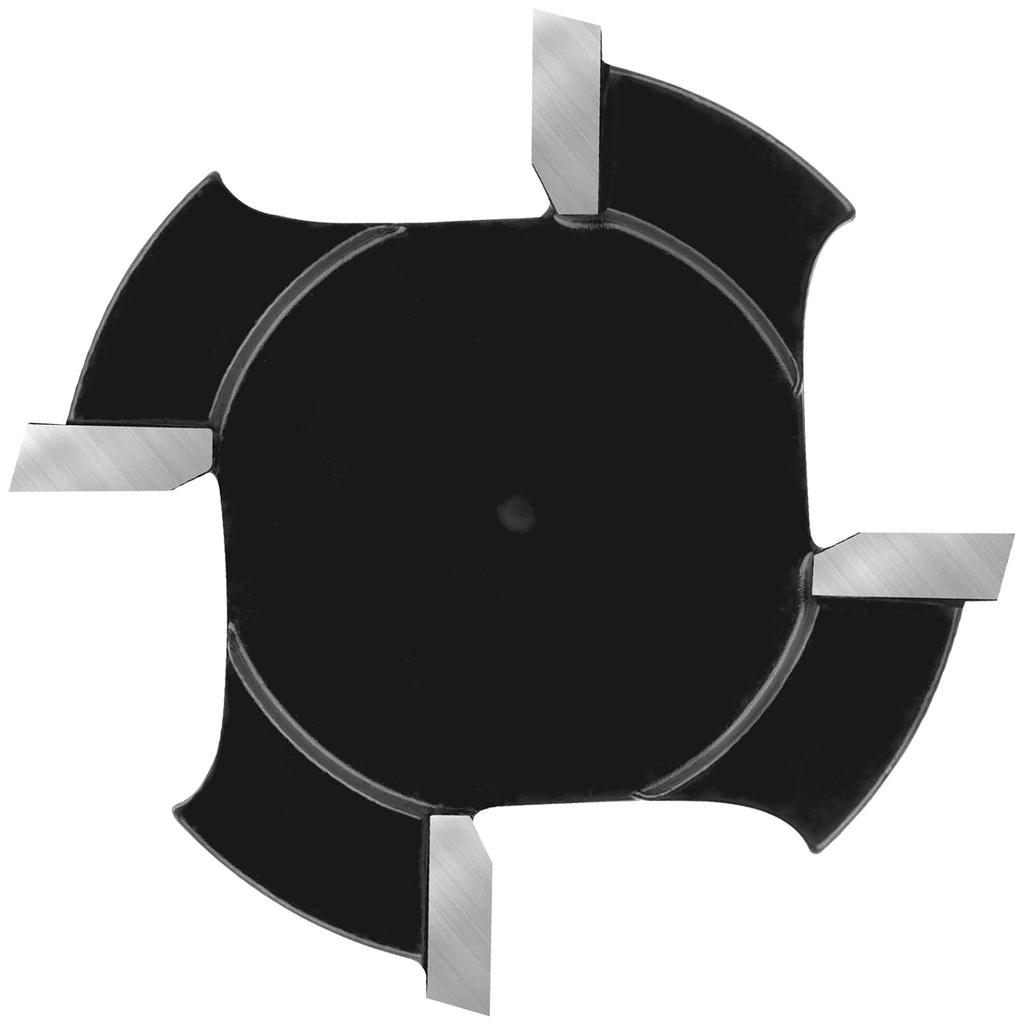 CNC Spoilboard Surfacing Router Bit 1/4 Inch Shank, Extra Large 1-1/2 Inch Cutting Diameter, Slab Flattening Router Bit Planing Bit Wood Planing Bit