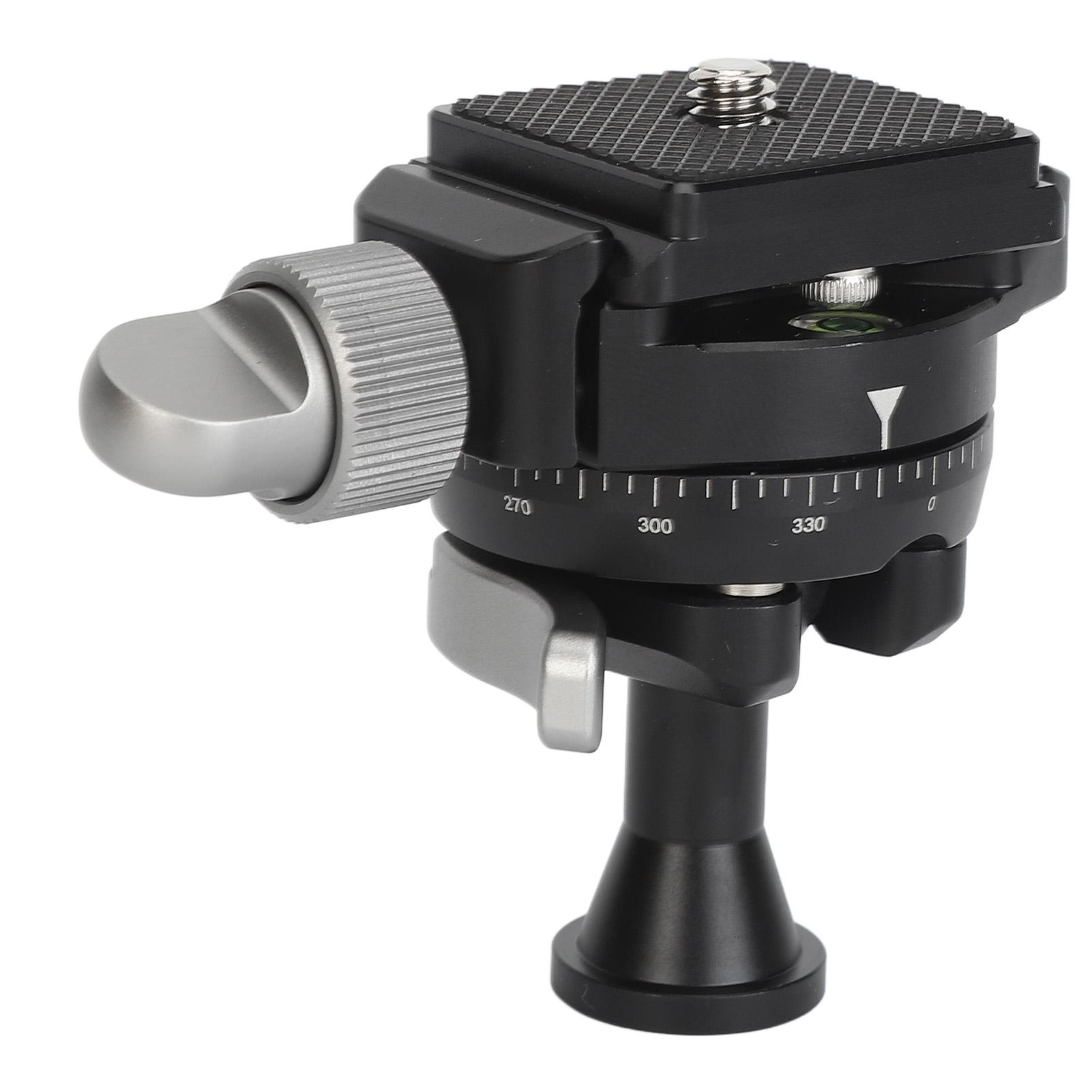 

Panoramic Inverted Ball Head Aluminum Alloy Mini Tripod Ball Head with 14 38 Inch Conversion